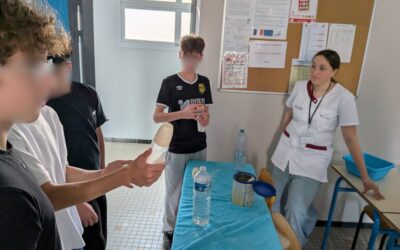 Forum de l’orientation à Bressuire : nos élèves présentent les filières SAPAT et TCVA